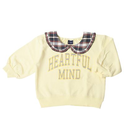 akachan honpo - 有領休閒上衣-米白色