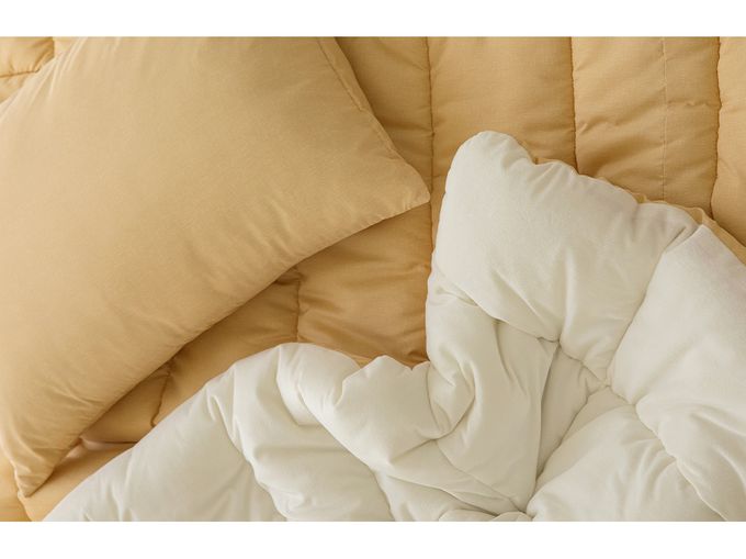 韓國 Maatila - 可水洗超細纖維桃皮感棉被(冬被)-香橙蒟蒻