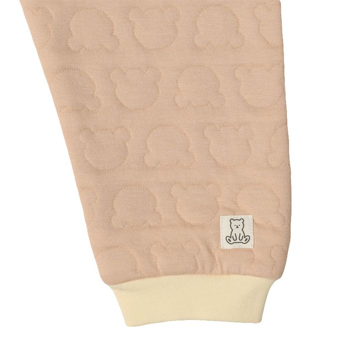 akachan honpo - 長袖鋪棉家居服-側邊按扣 小熊-咖啡色