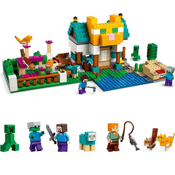 樂高 LEGO - LEGO樂高 LT21249 Minecraft系列 The Crafting Box 4.0