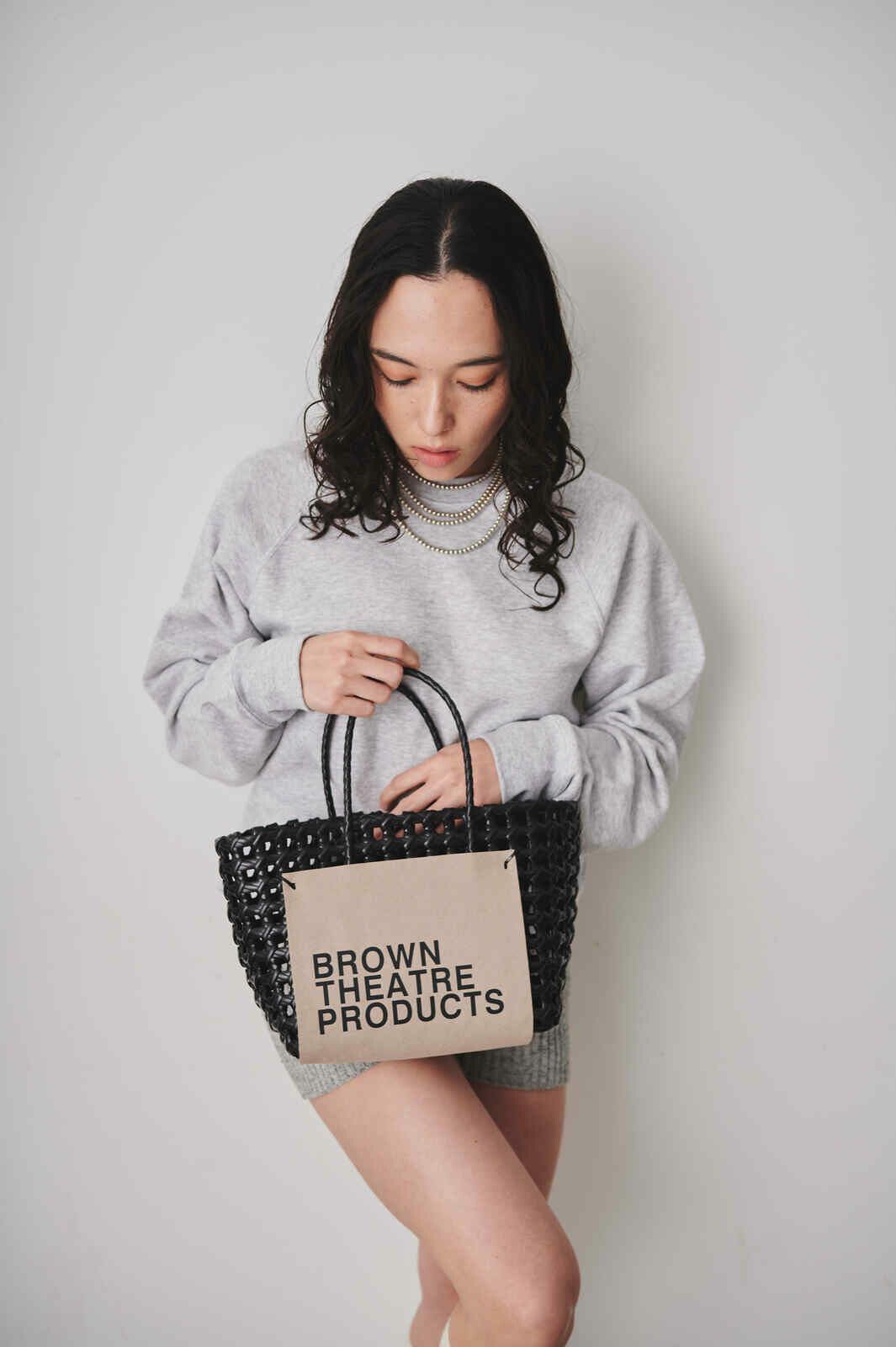 日本代購 - [熱銷冠軍] 品牌經典手提編織包-經典黑 (30x20x12cm)