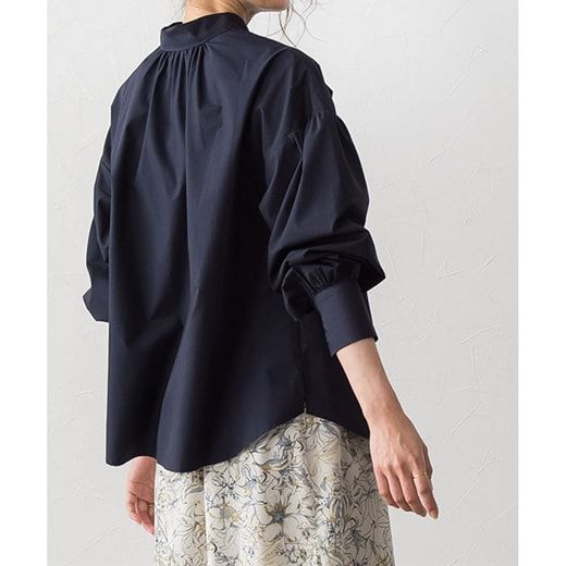 日本 Pierrot - 華麗蝴蝶結泡泡長袖上衣-天使白