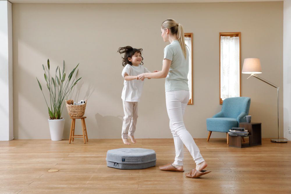 紓壓+運動！日本製【gymterior】塑身八角柱/正方體蹦蹦墊