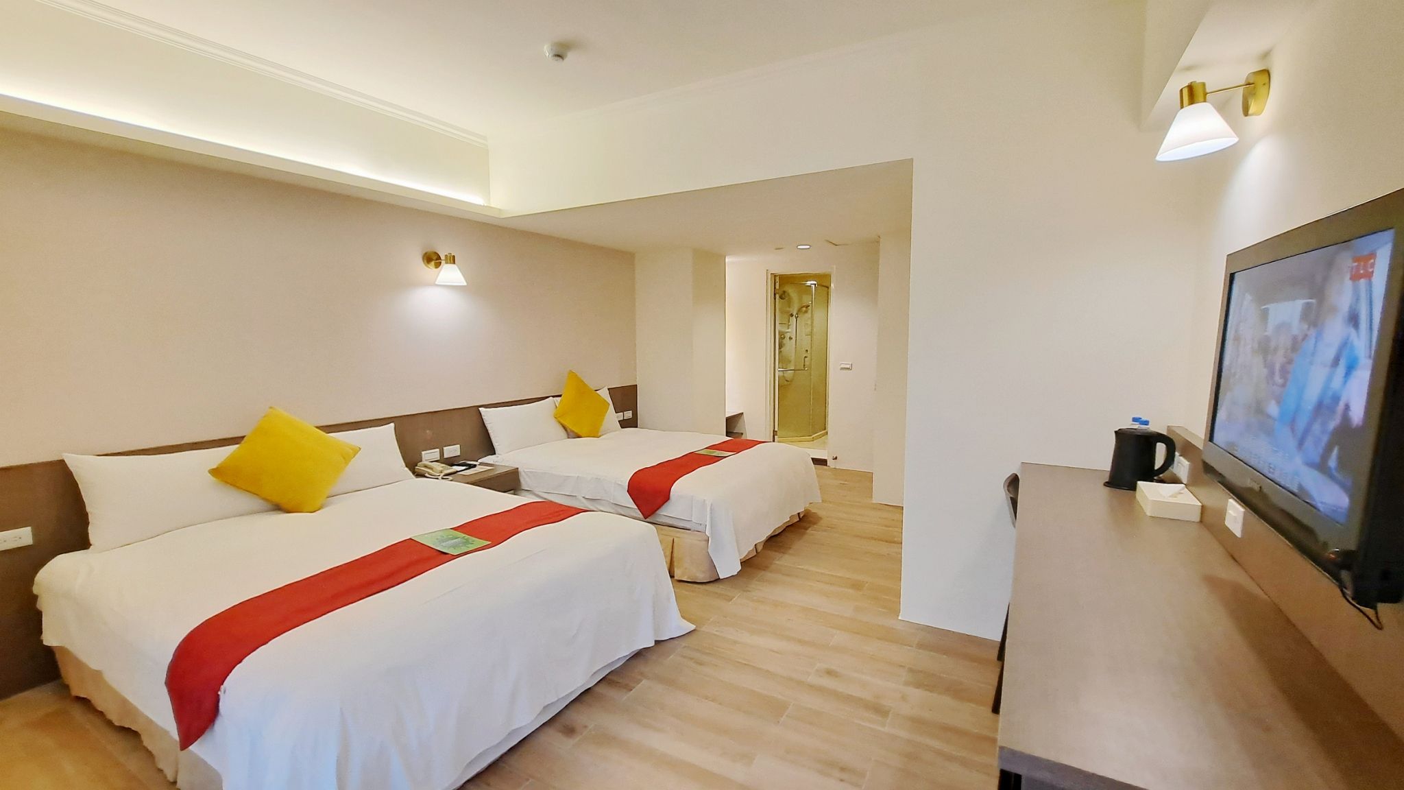 每人$597↘【花蓮麗格休閒飯店】四人含早