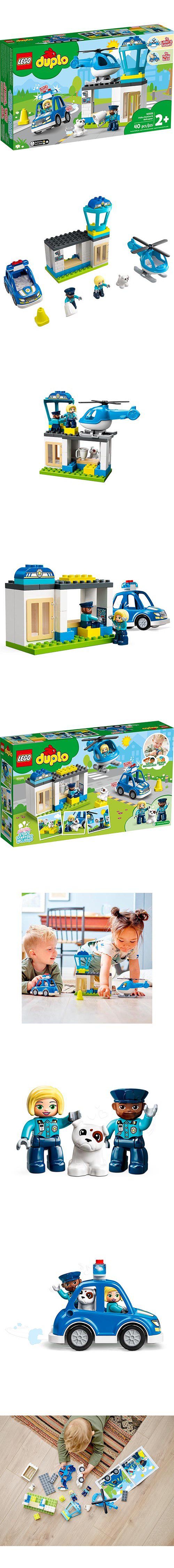 樂高 LEGO - 樂高積木 LEGO《 LT10959 》Duplo 得寶系列 - 警察局與直升機-40pcs