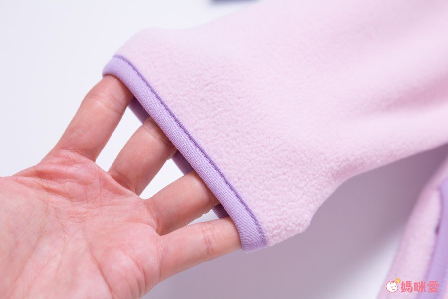 MAMDADKIDS - 搖粒絨保暖外套-小熊-粉色