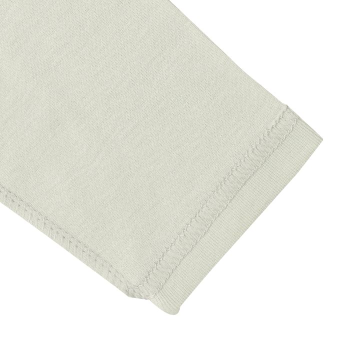 akachan honpo - 長袖有機包屁衣2件組-套頭式-綠色