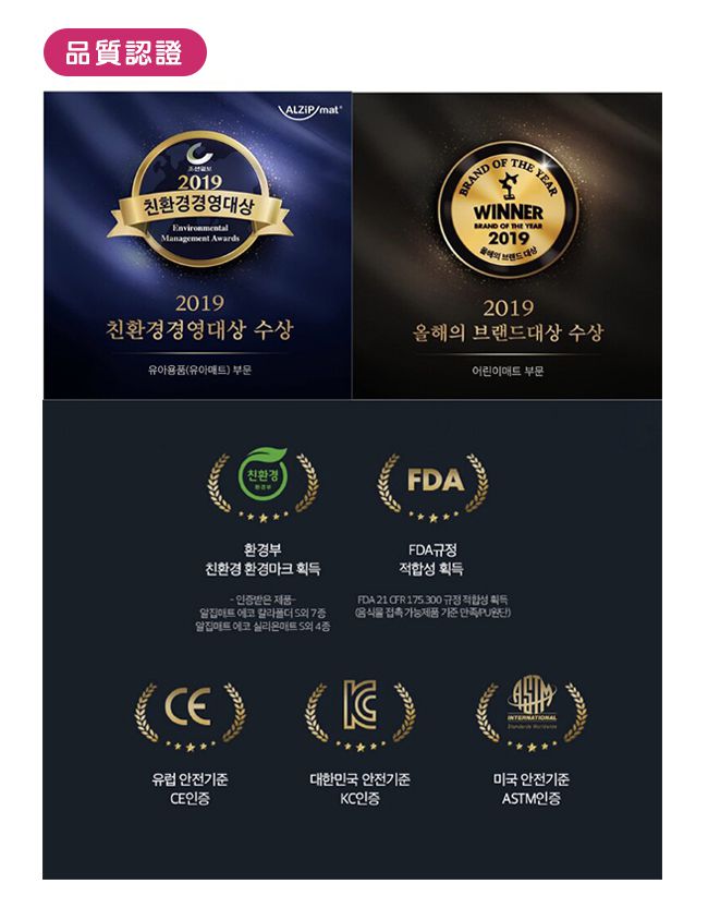 韓國圍欄、地墊NO.1 【Alzipmat 】專利設計，防護首選