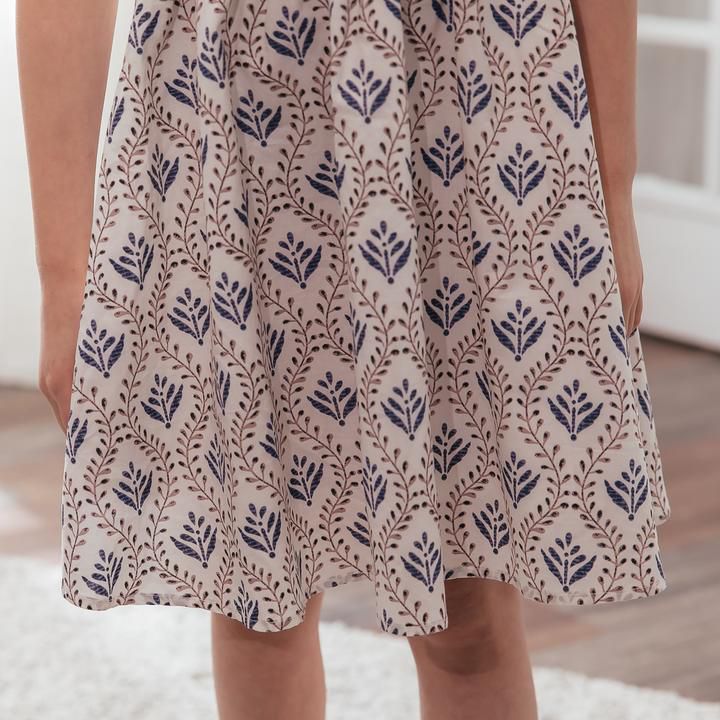 Bunny n Bloom - (童裝)星夜微風洋裝-小孩款-藍