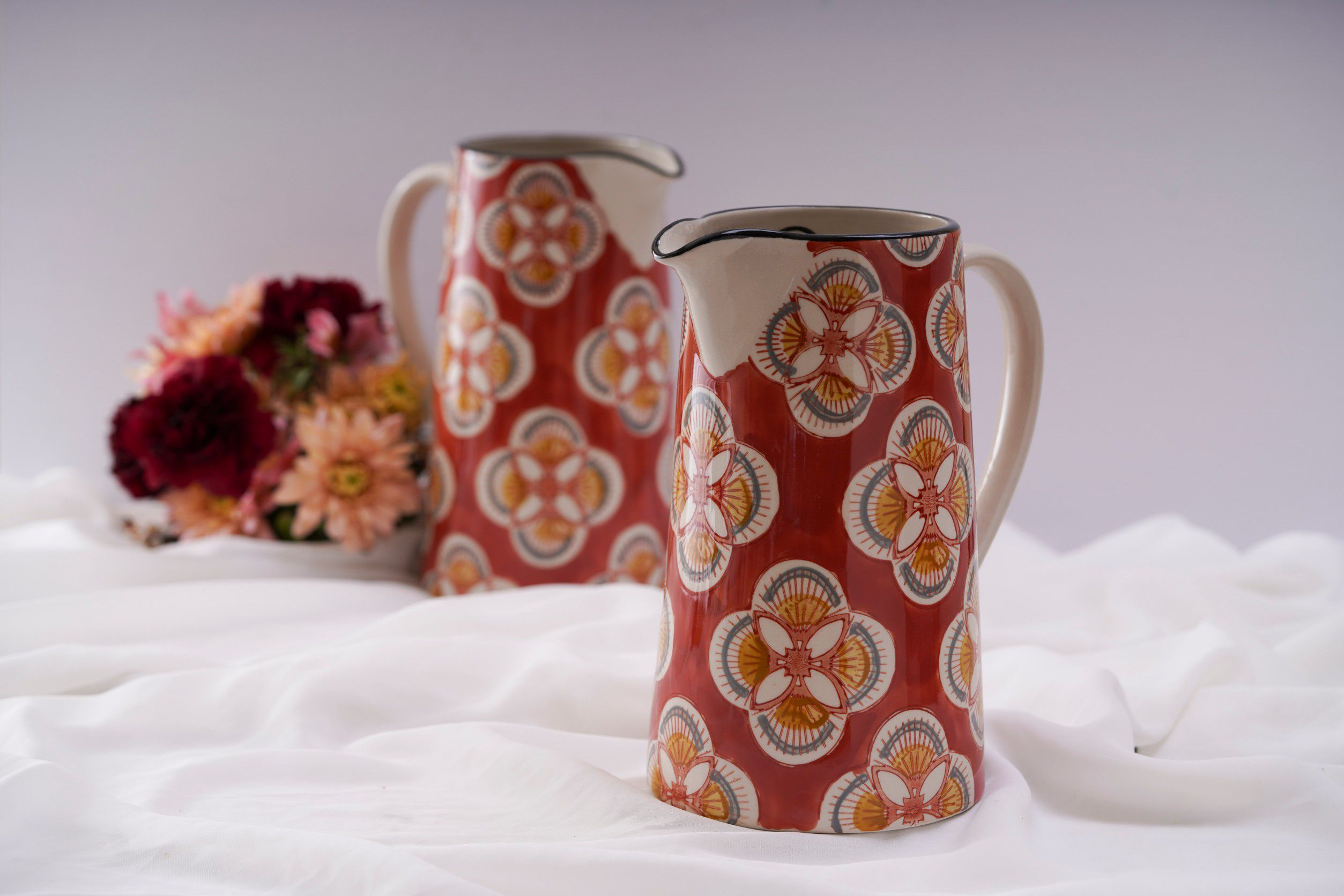 amadeus imany - 花磚水壺-紅