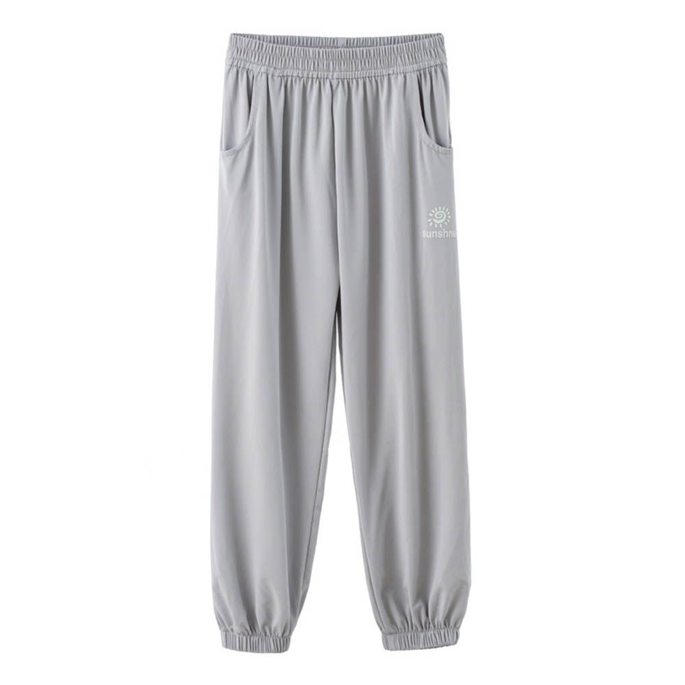 UPF50+涼感吸溼速乾防蚊褲-雙口袋-灰色