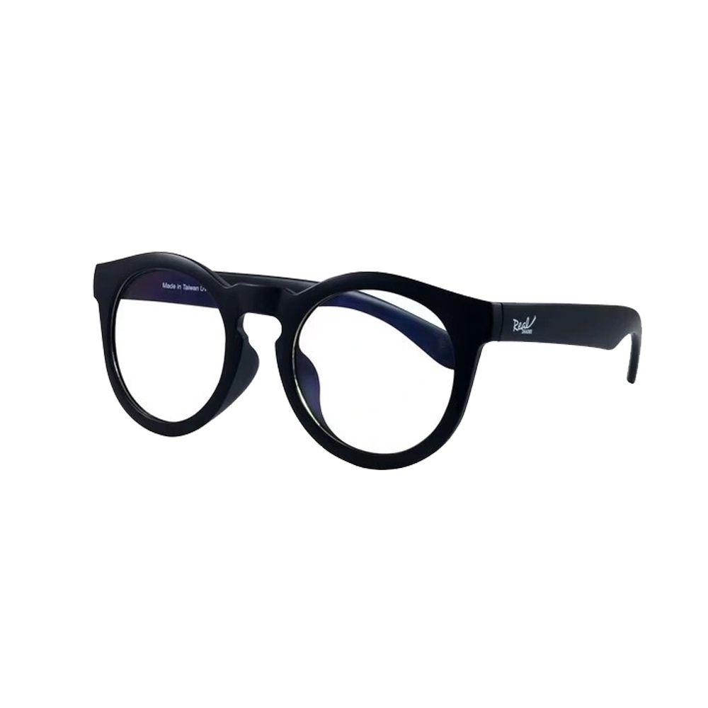 時尚前衛濾藍光眼鏡-4-7歲/亞光黑