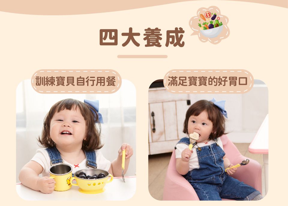 Kikimmy - LINE FRIENDS 304不銹鋼兒童餐具六件套組-莎莉和她的朋友款