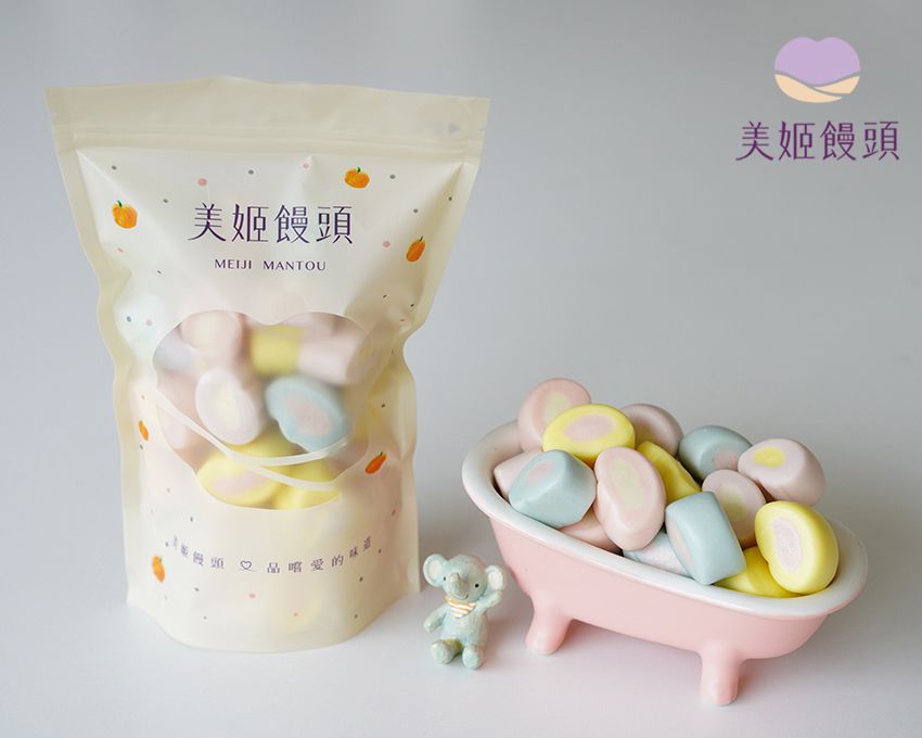 美姬饅頭 - 棉花糖造型鮮乳小饅頭 (180g)