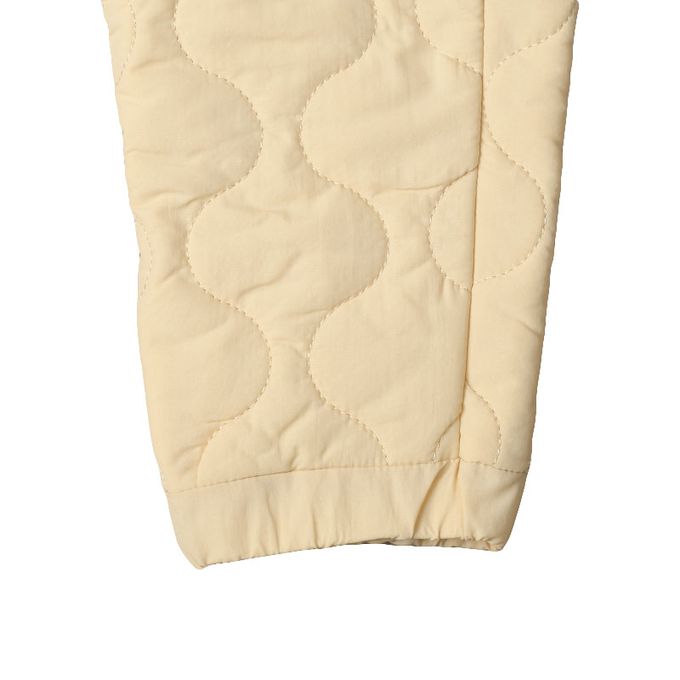 akachan honpo - 長褲-尼龍塔夫綢布鋪棉-淺卡其色