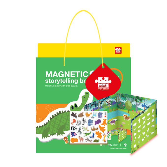 韓國 Ariati - 磁性故事遊戲板-野生動物
