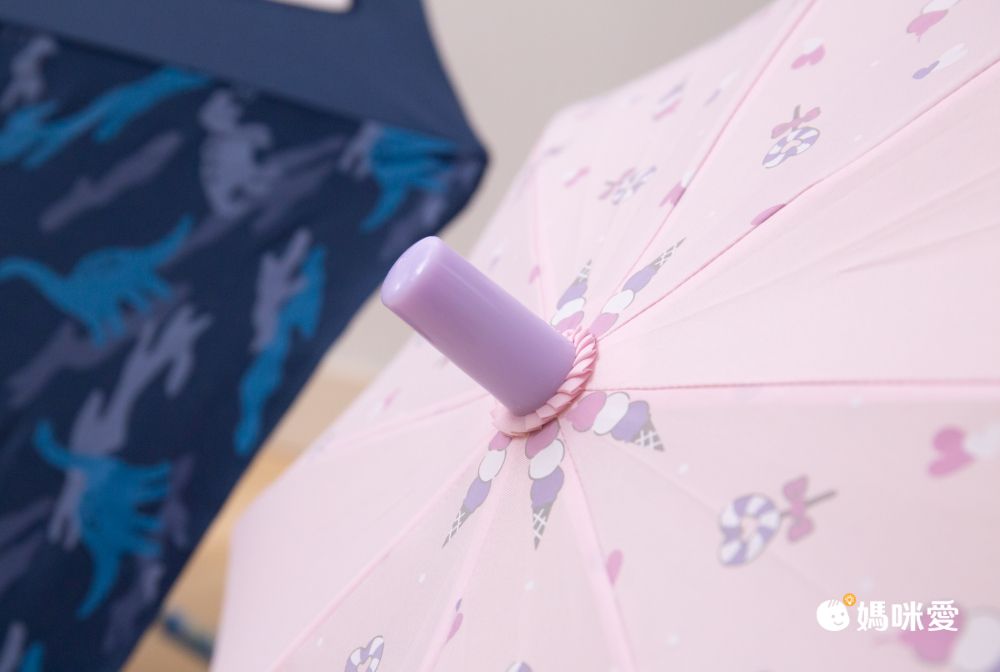 akachan honpo - 透明窗雨傘-冰淇淋-粉紅色