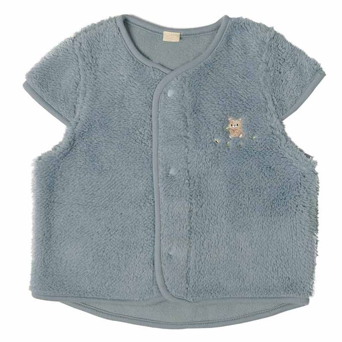 akachan honpo - 幼兒晚安背心-淺藍色