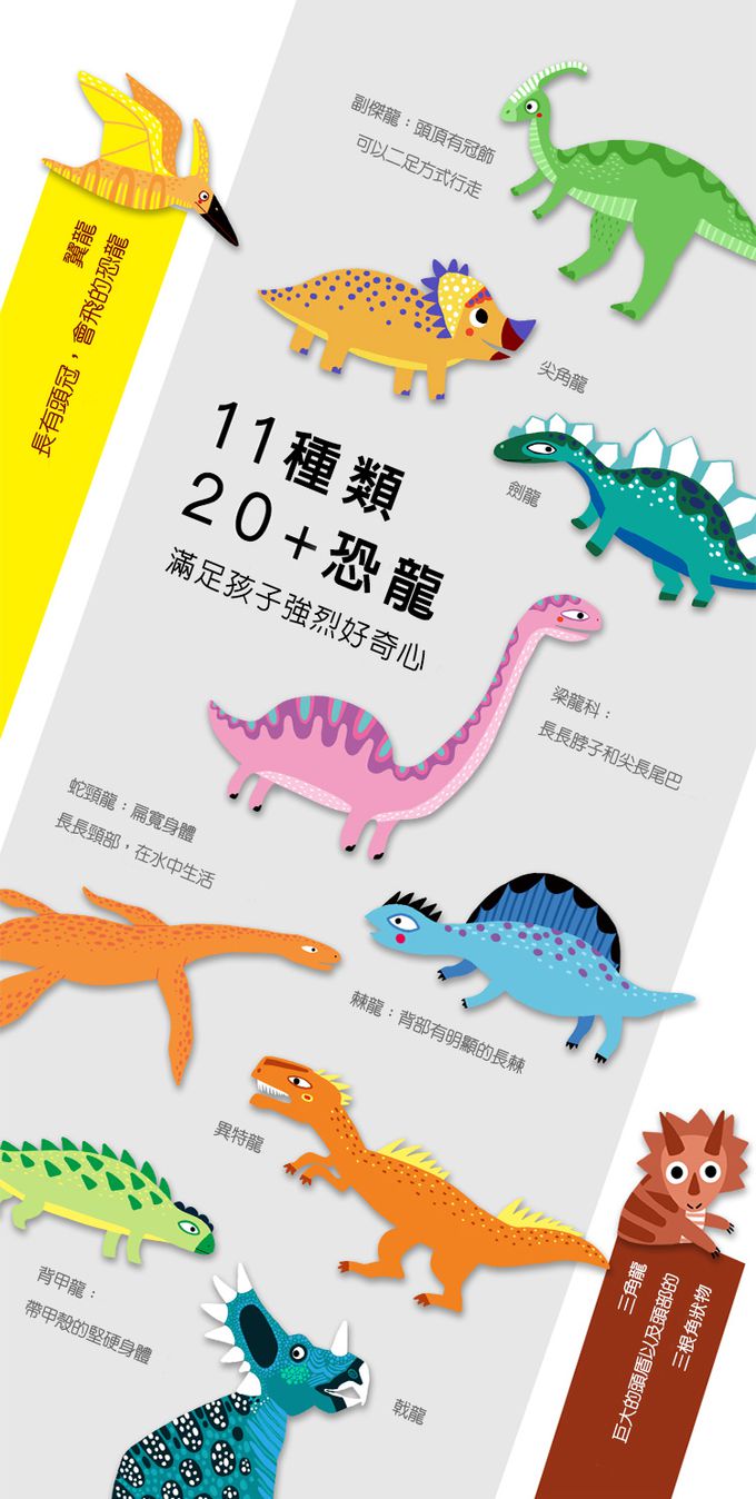 MiDeer - 恐龍藝術拼圖(280片)