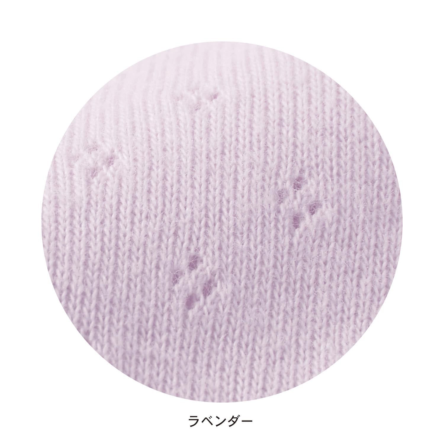 日本 Hummingchouchou - 100%棉 附Bra少女內搭短袖上衣-蝴蝶結-米白