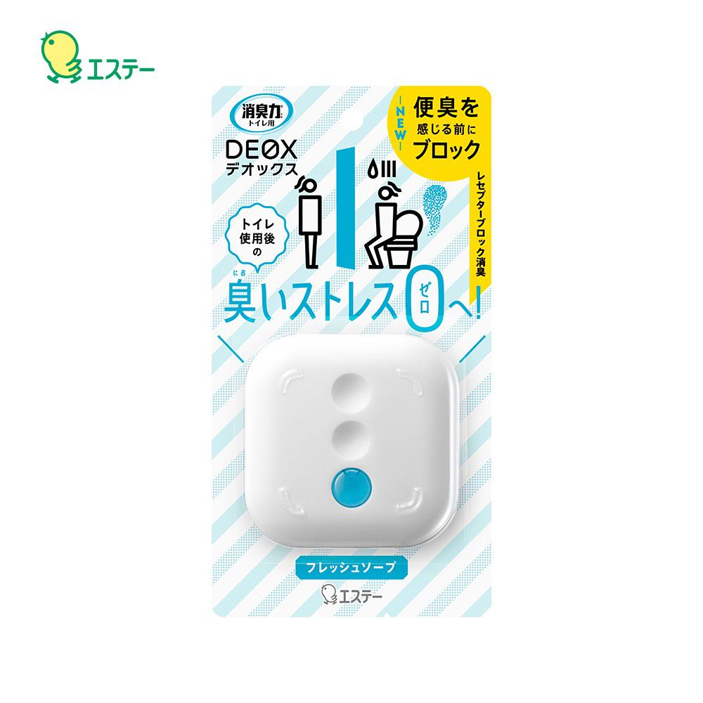 日本st雞仔牌 Deox 浴廁淨味消臭力除臭放置型本體 清新皂香 6ml 媽咪愛