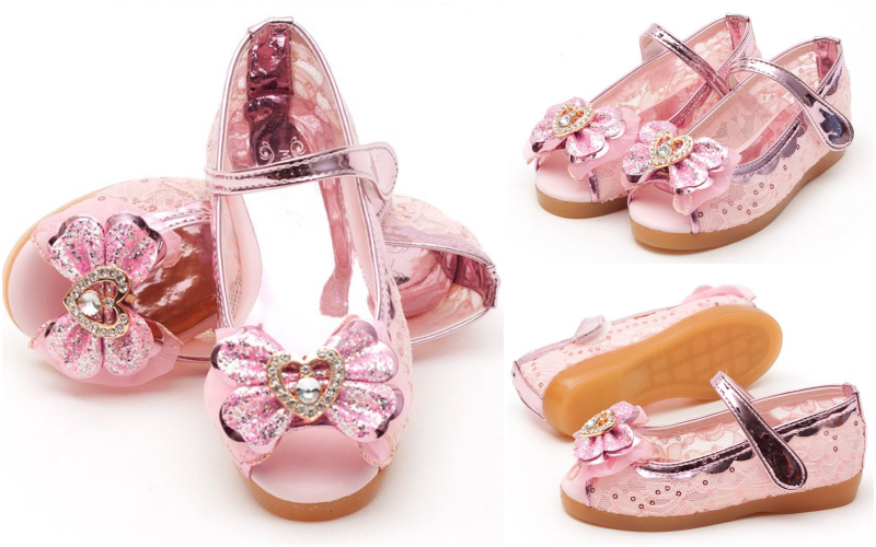 韓國 MAMITREE - 星紗亮皮鞋-典雅粉