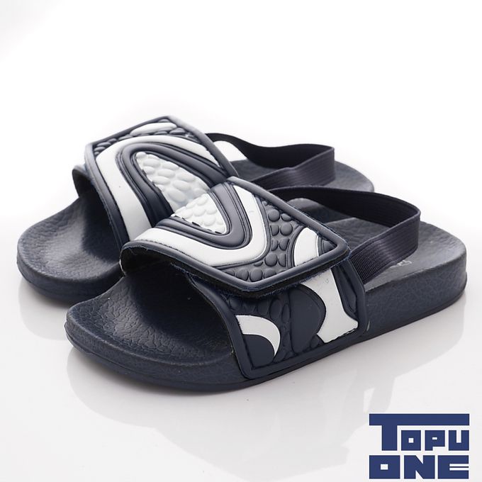 TOPUONE - TOPUONE黏貼拖鞋(袋裝)518217(中小童段)-拖鞋-藍