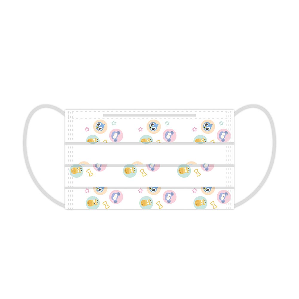 小兒利撒爾Risal - 兒童醫用口罩(繽紛泡泡) 20入/盒