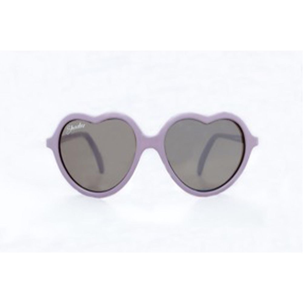 瑞士 SHADEZ - 兒童偏光太陽眼鏡-SHZ424-粉紫愛心框 (年齡3-7)