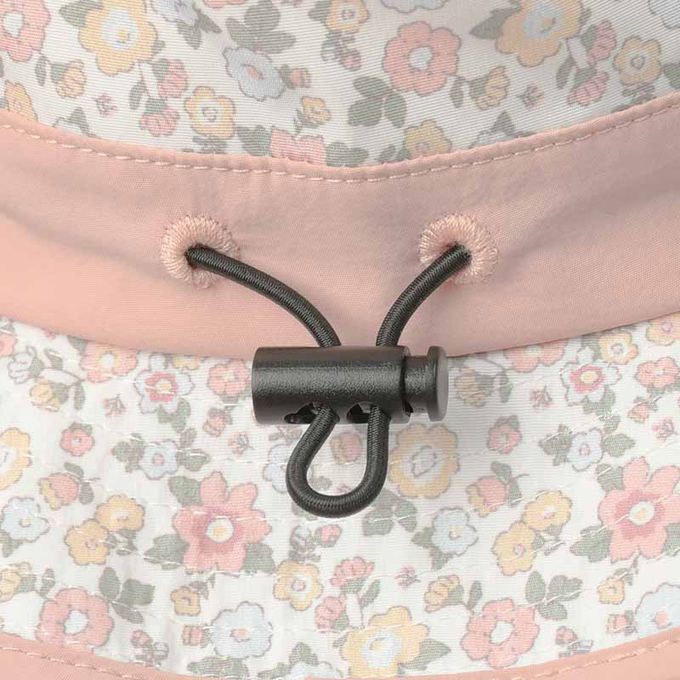 akachan honpo - 防潑水漁夫帽-滿版印花-粉紅色