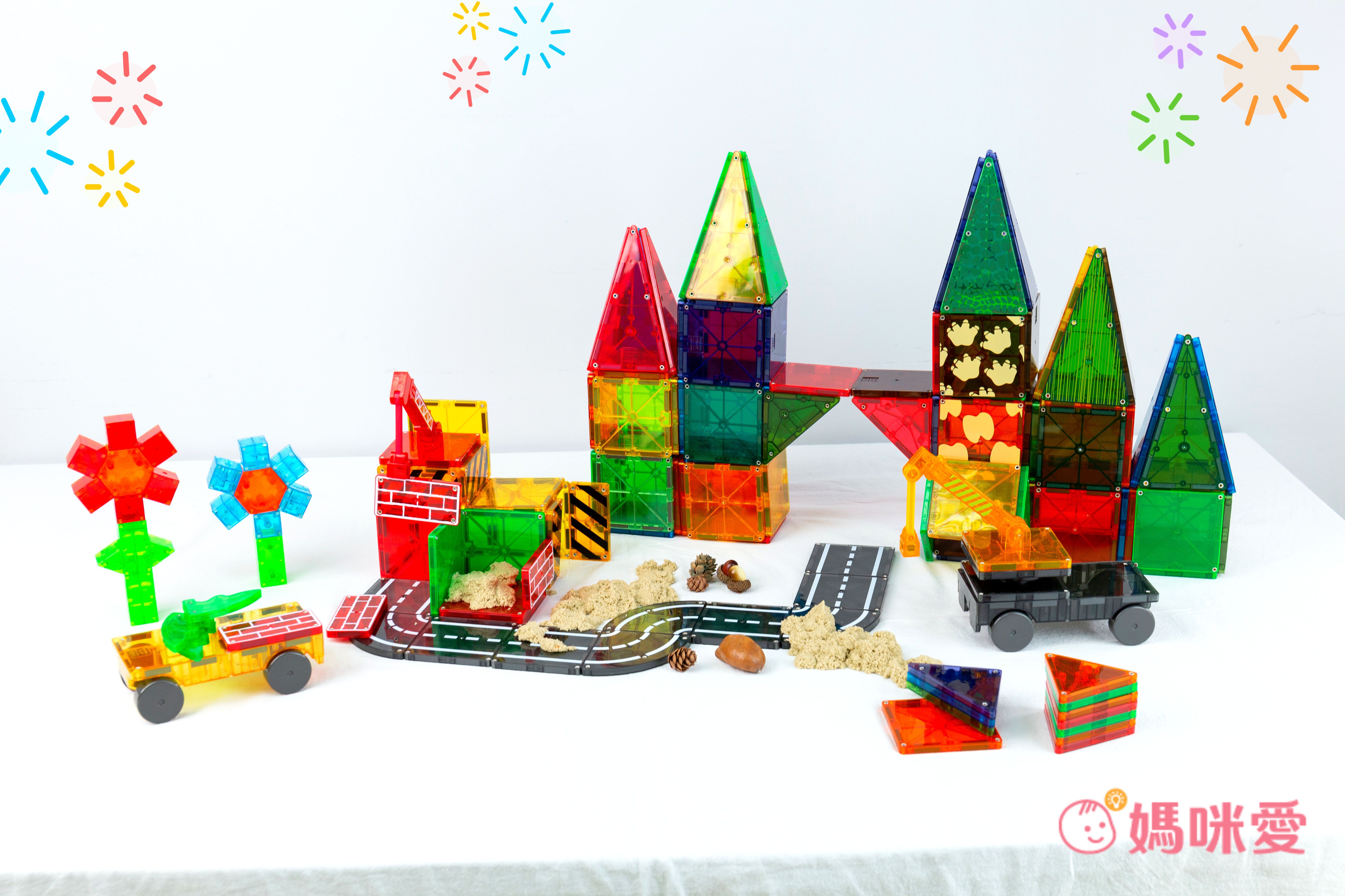 Magna-Tiles® - 磁力積木32片-工程基地