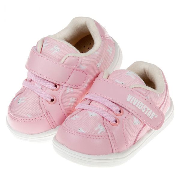 BABYVIEW - BABYVIEW小兔出沒中粉色機能寶寶學步鞋