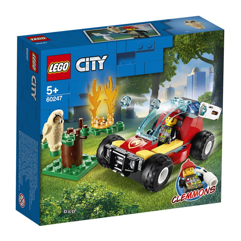 樂高 LEGO - 樂高 CITY 城市消防系列 -  森林火災 60247-84pcs