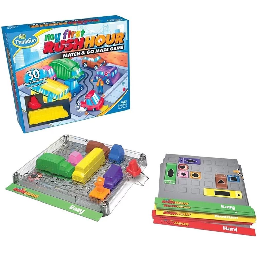 美國 Thinkfun - 寶寶的第一個塞車時刻-3歲以上