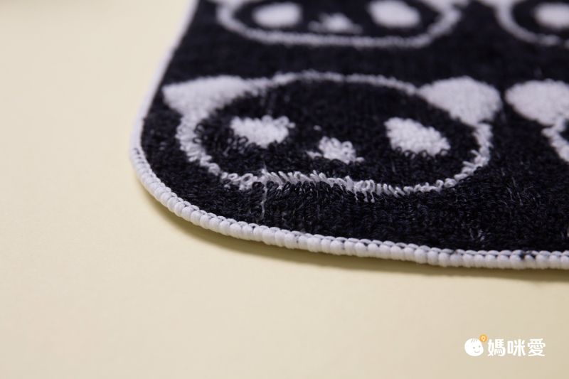 日本 Stream - 100%棉印花手帕/方巾/擦手巾-貓咪派對-淺藍 (25x25cm)