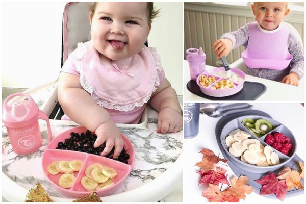 一轉即扣！吸力超強不打翻【瑞典 TwistShake 餐盤】