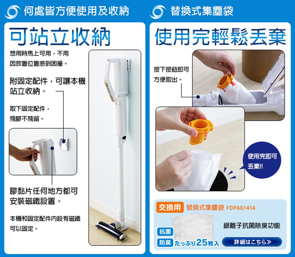 【寵媽好物賞】極細輕量 偵測灰塵無線氣旋吸塵器 粉色 IC-SLDC4 -P-粉色-約1.2Kg