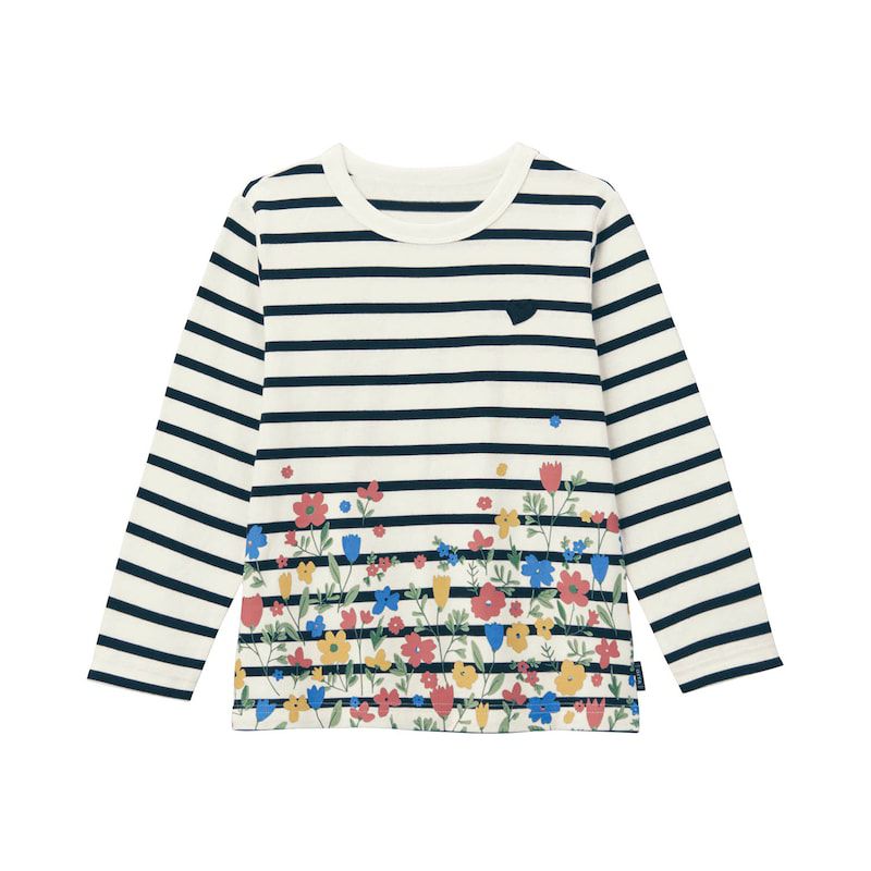 日本千趣會 - GITA 純棉印花長袖上衣-冰淇淋-粉紅