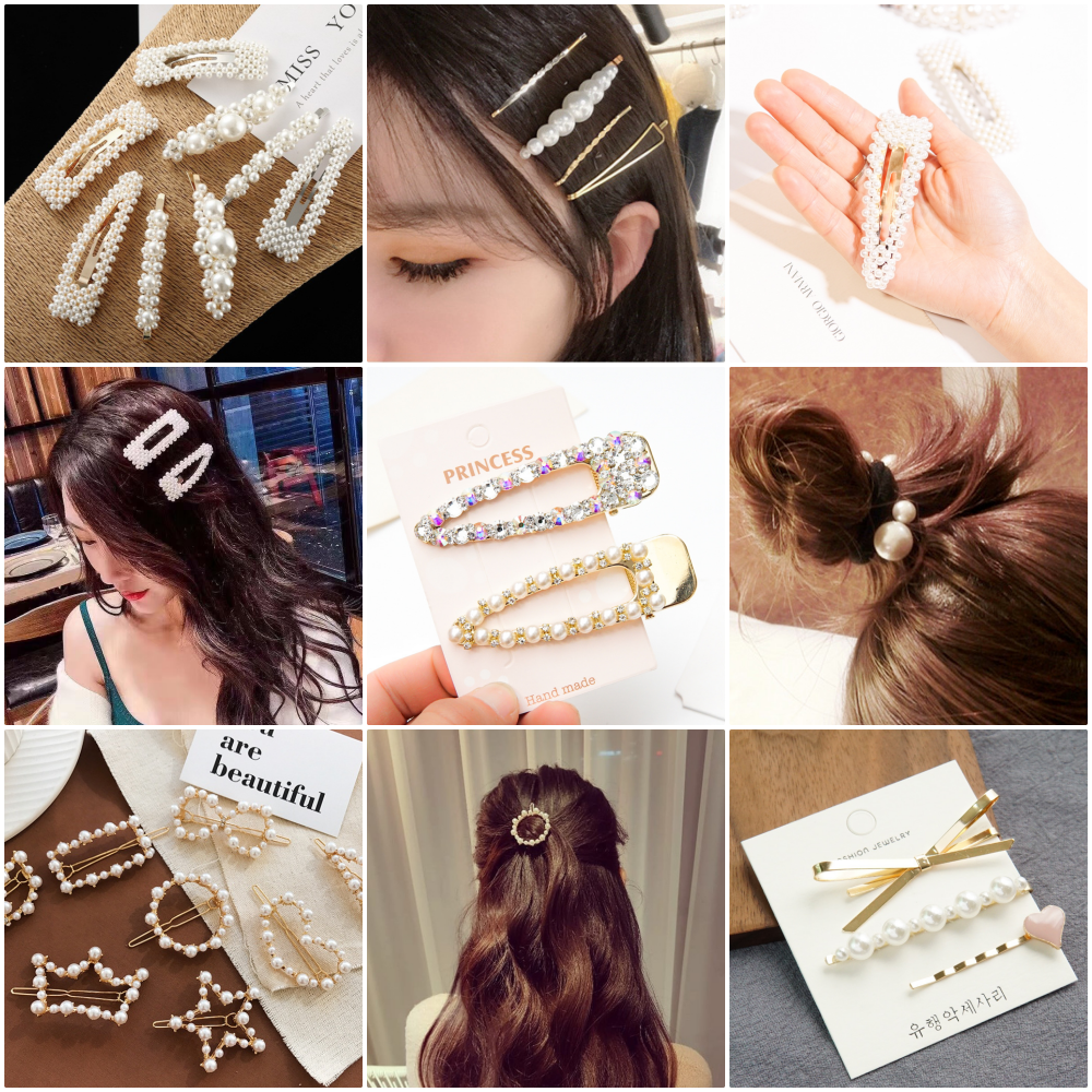 一秒氣質提升術 ♕ 日韓IG爆紅仙氣髮夾