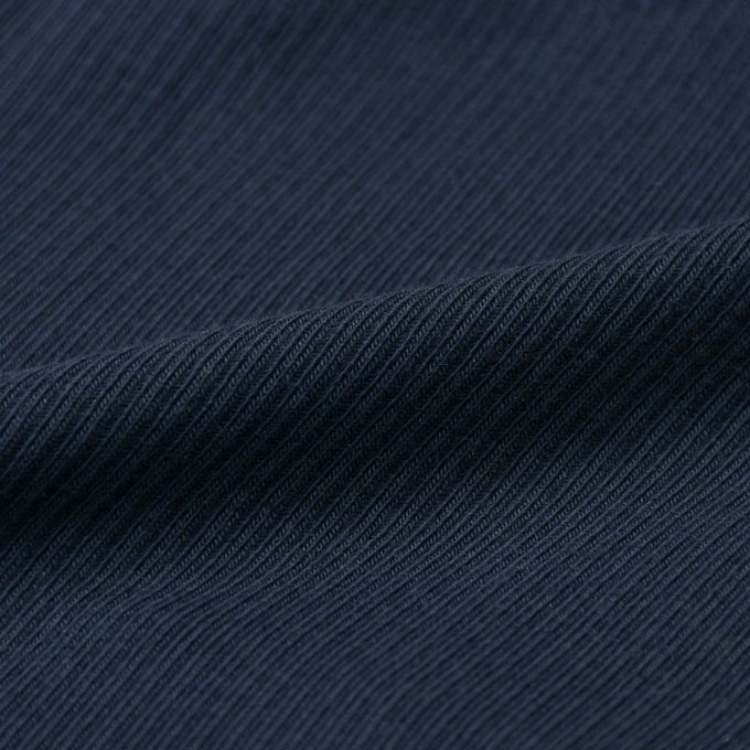 akachan honpo - 輕鬆哺乳 半截式內衣-羅紋 鉤扣款-深藍色