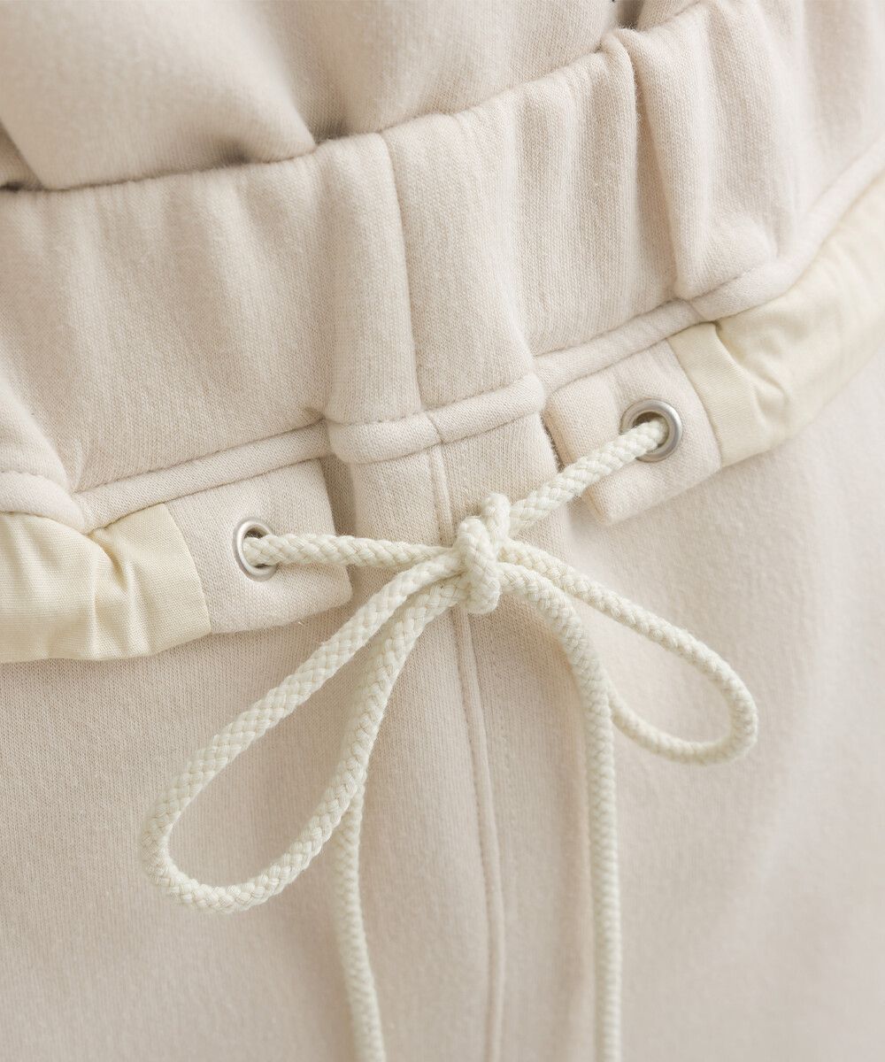 日本女裝代購 - 俐落腰綁帶彈性開叉長裙-軍綠