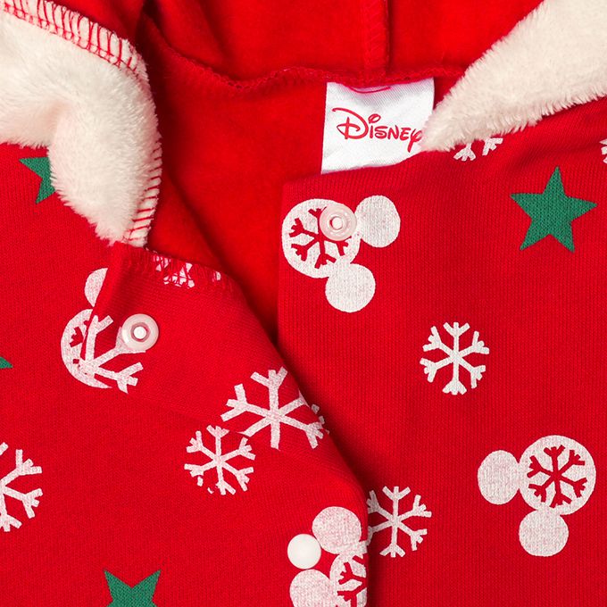 akachan honpo - 米妮滿版圖案斗篷-紅色