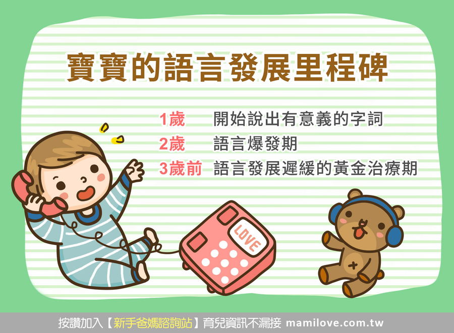 寶寶的語言發展里程碑 育兒文章 媽咪愛