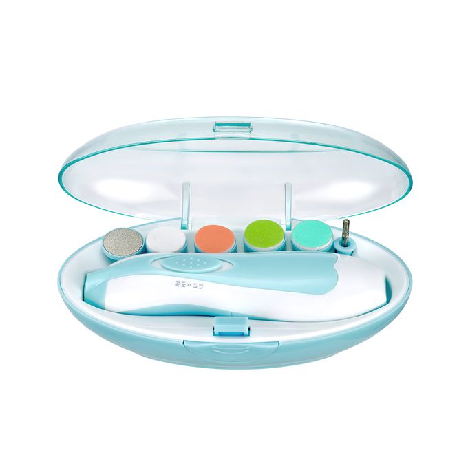 nac nac - 電動指甲修磨機(親子適用)-藍