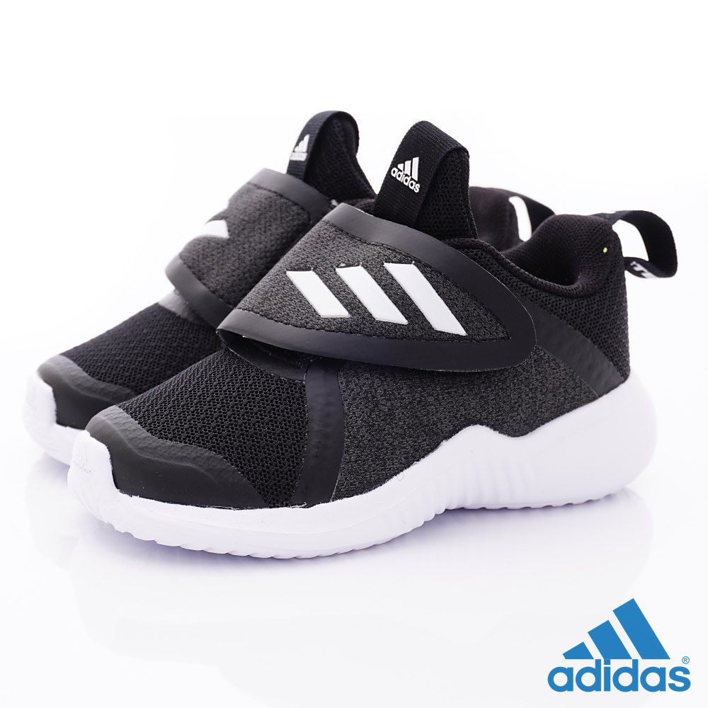 adidas - 愛迪達童鞋-超輕量簡約慢跑鞋(小童段)-黑