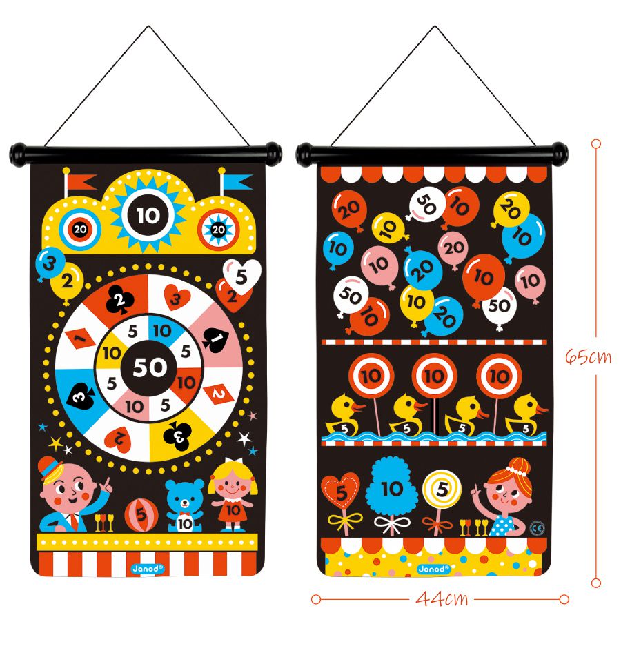 法國Janod - 磁性趣味標靶-嘉年華