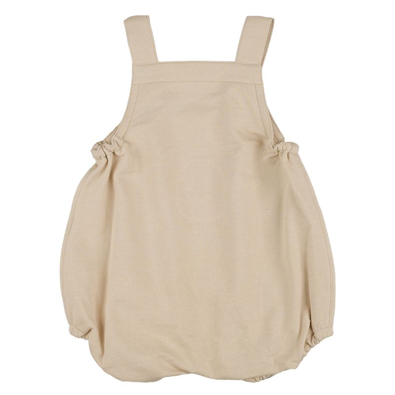 akachan honpo - 吊帶褲-動物-淺卡其色