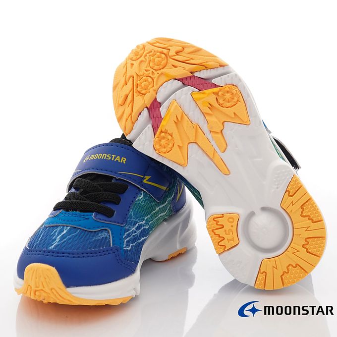 Moonstar日本月星 - 月星MSCN-3E競速運動款(中大童段)-運動鞋-藍