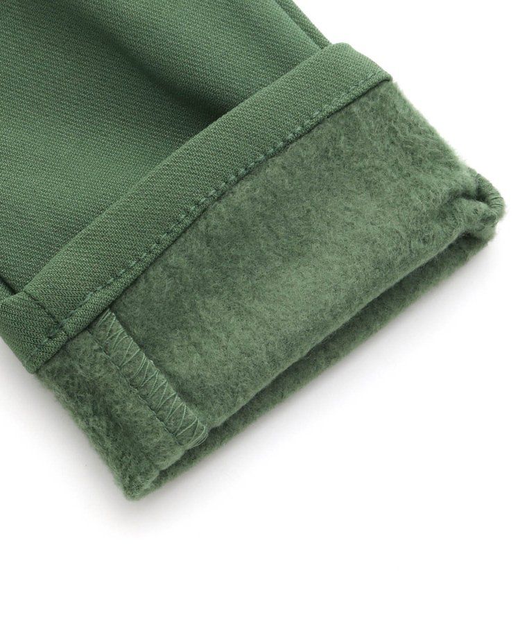 日本 BREEZE - 內刷毛輕量彈力合身長褲-灰格紋