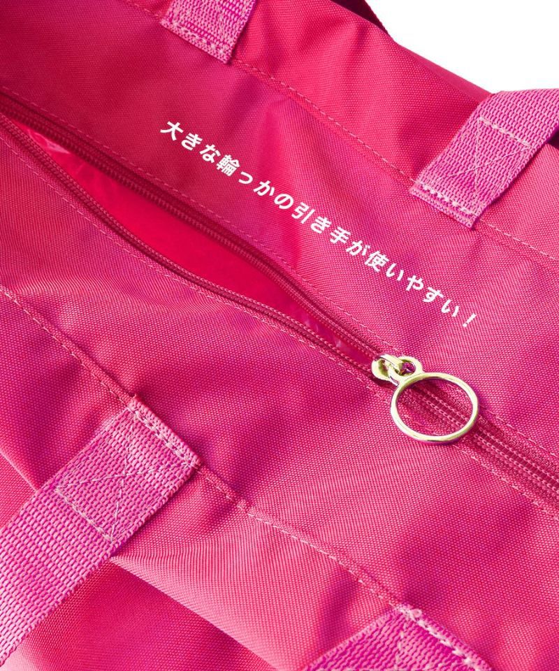 日本 zootie - anello 撥水加工大容量2WAY旅行袋-水藍